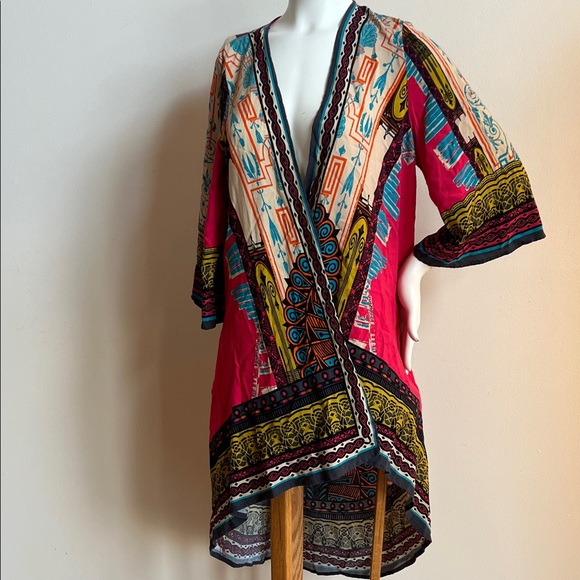 Flying Tomato Other - Flying Tomato Colorful Tribal Print Swim Coverup